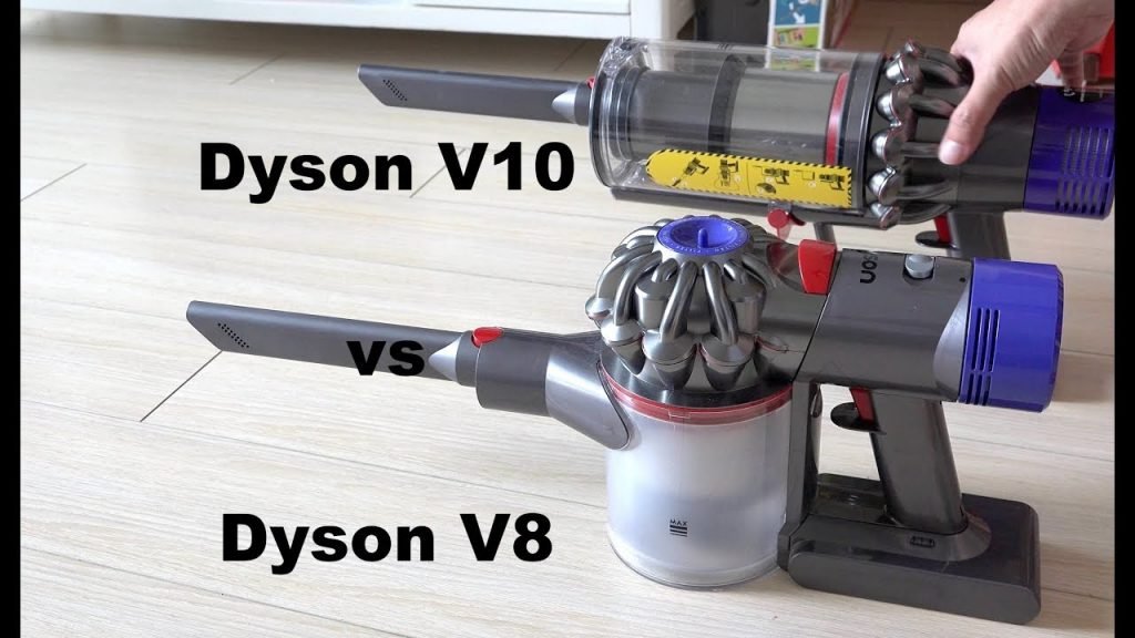 Dyson V8 vs Dyson V10