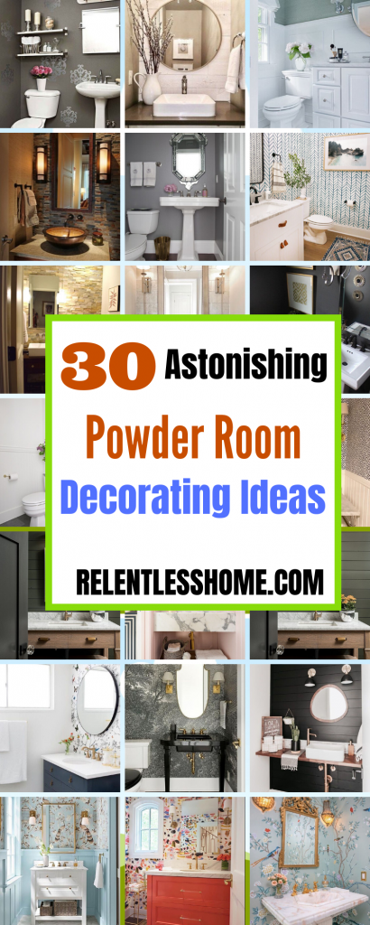 powder room decorating ideas