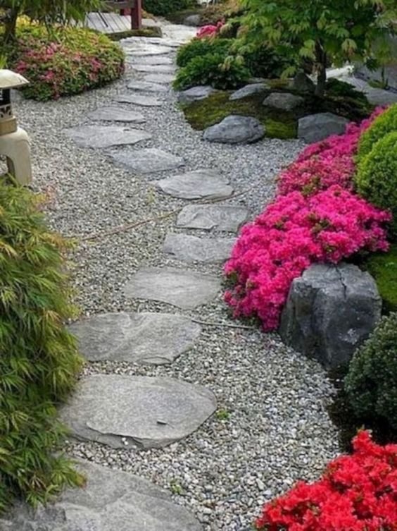 Backyard Rock Pathways