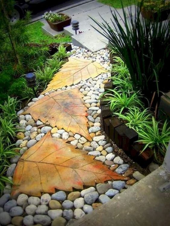 Backyard Rock Pathways