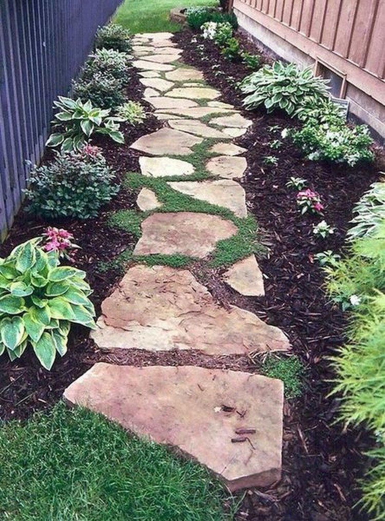 Backyard Rock Pathways