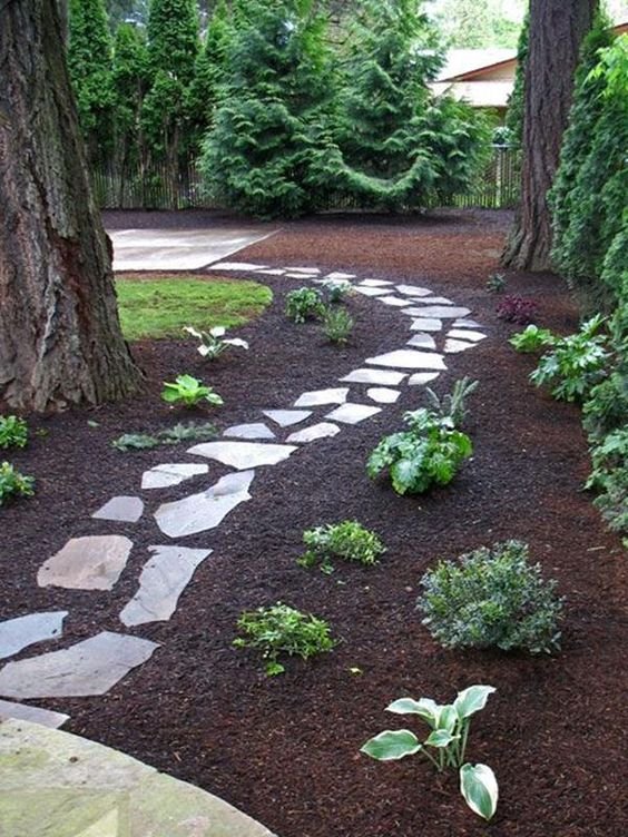 Backyard Rock Pathways