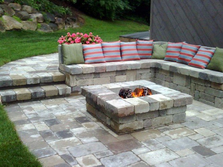 Backyard Seating Area