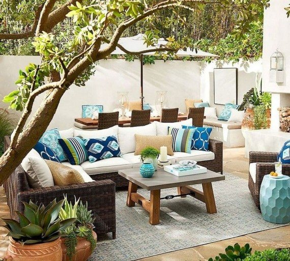 45 Awesome Backyard Seating Area Make You Feel Relax