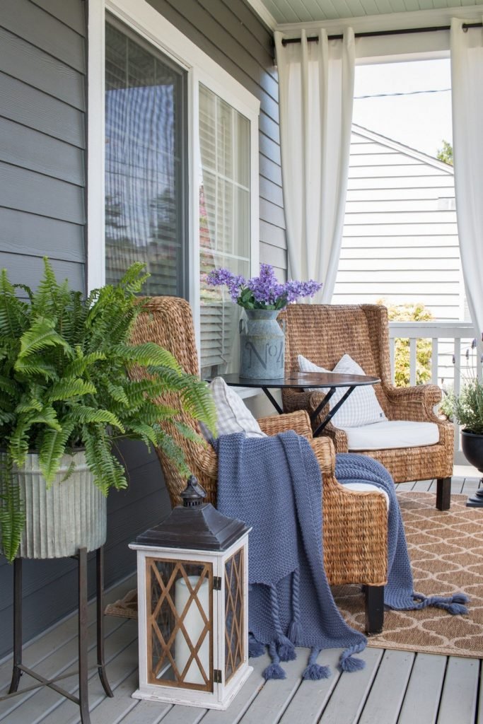 Backyard Seating Area