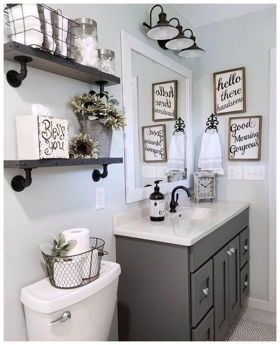 Guest Bathroom Makeover Ideas