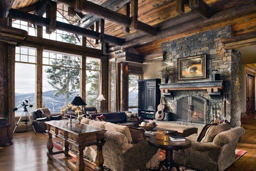 Log Cabin Interior Design Ideas