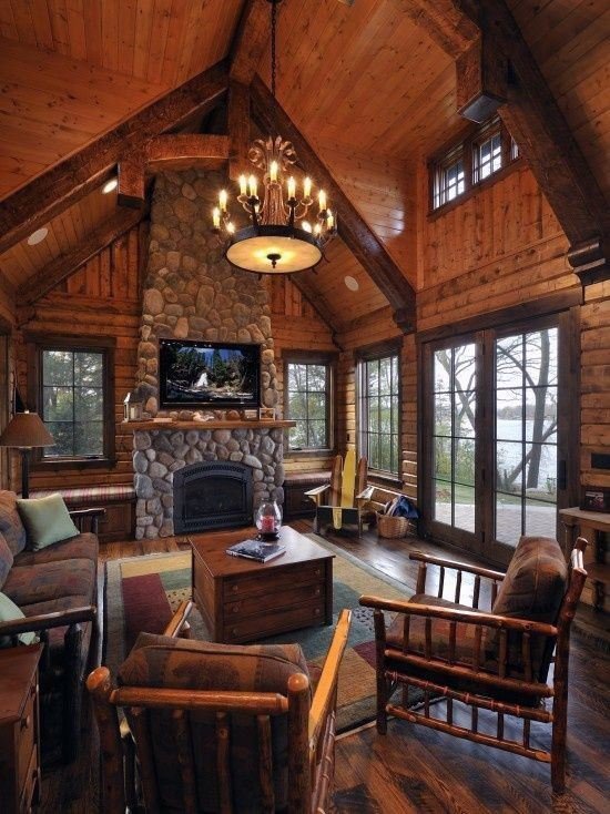 Log Cabin Interior Design Ideas