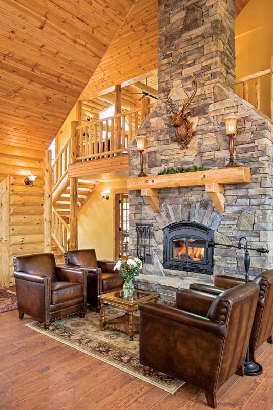 The Best 50 Log Cabin Interior Design Ideas | Vacuum Cleaners