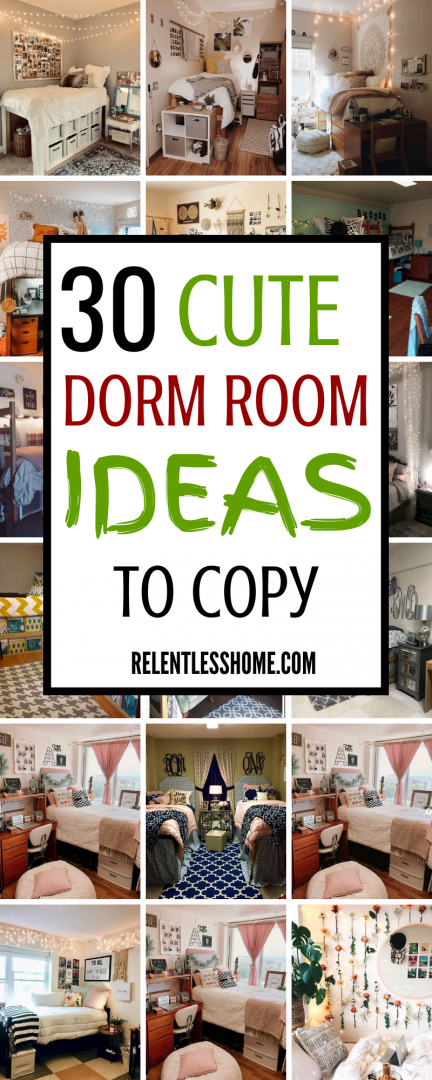 30 Cute Dorm Room Ideas And Tips To Copy 