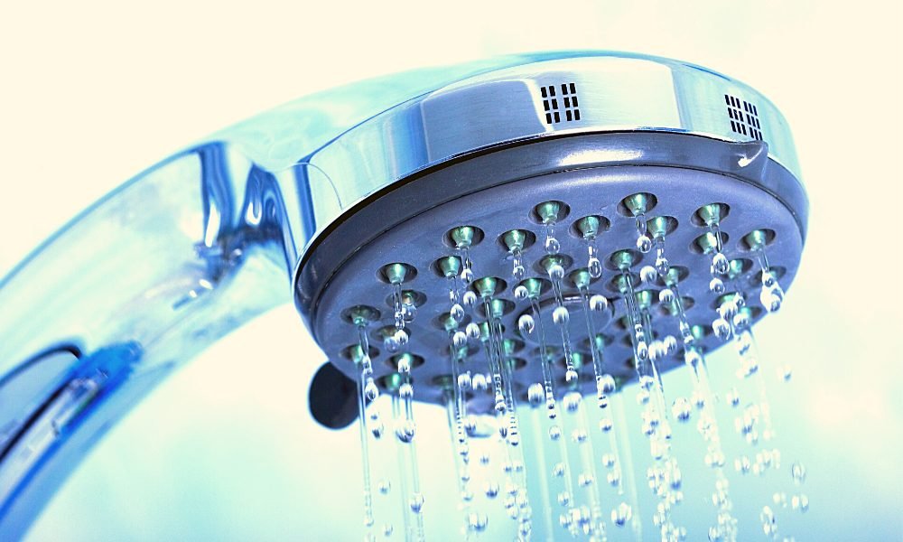 how to install a shower head water filter